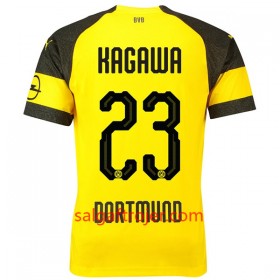 Borussia Dortmund Fodboldtrøjer Kagawa 23 Hjemmebanesæt 2018/19 Kort ærmer